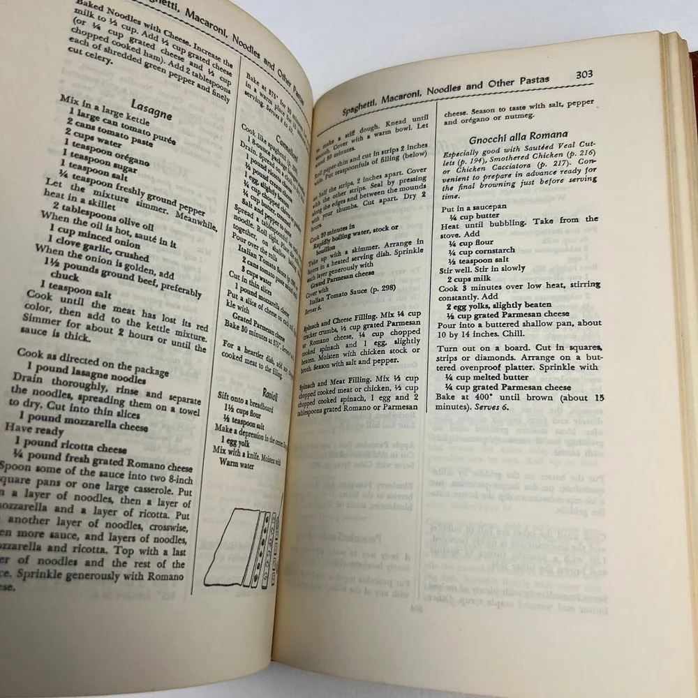 Fannie Farmer Cookbook 11th Edition Red Hardcover 1965 Vintage Little Brown Book